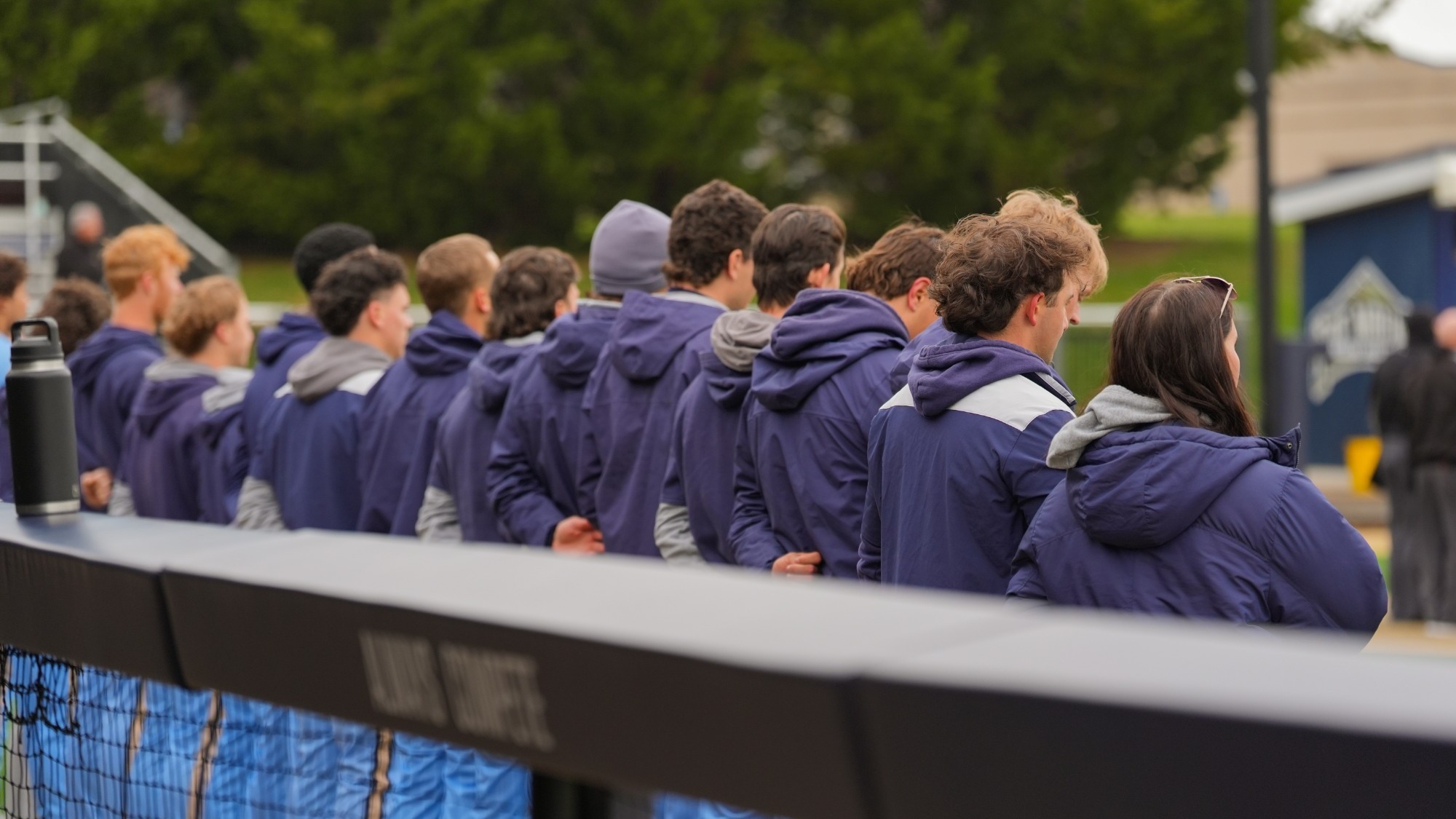 Mount St. Mary's Baseball in the Anthem Line
