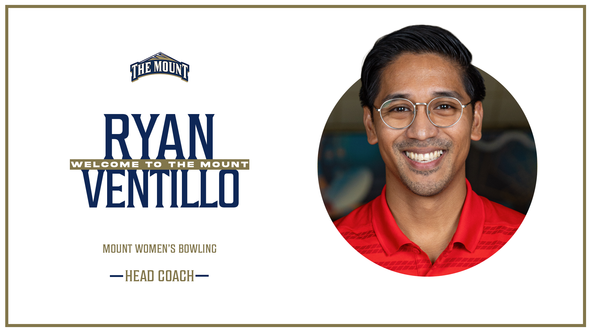 Coach Ventillo Bowling Welcome Graphic