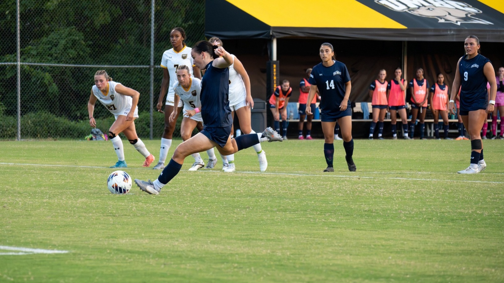 Fineen Creegan Scores the Opening Goal of the Season versus UMBC