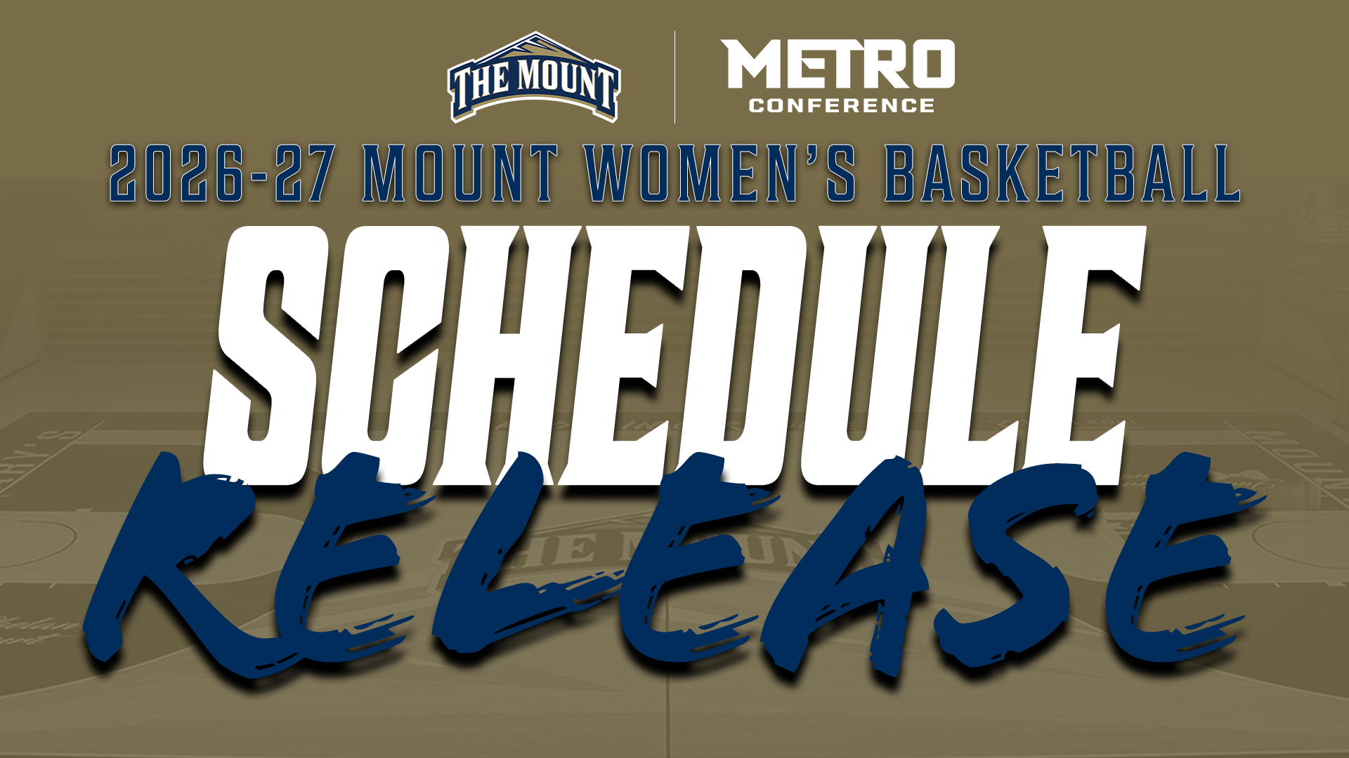 2026-2027 Mount Women's Basketball Schedule Version 2