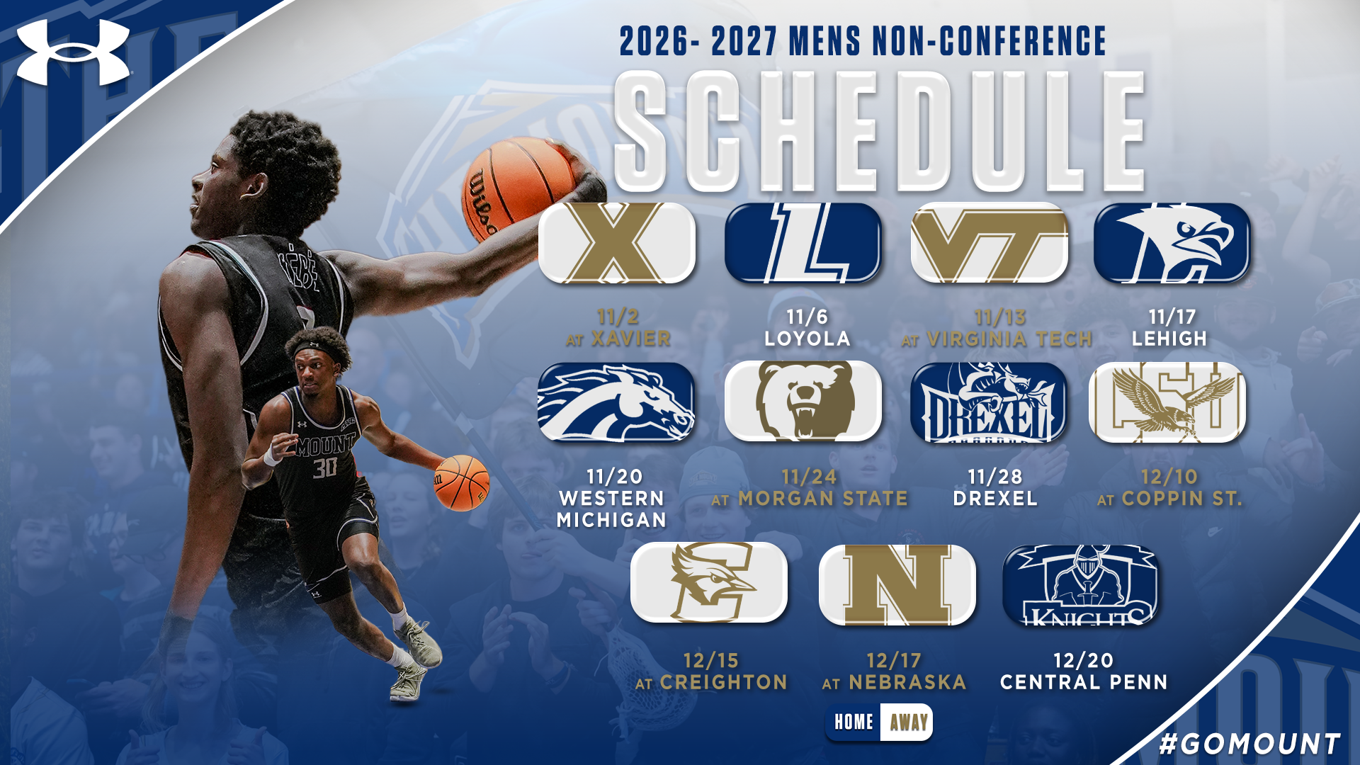 MBB 2026-27 Non-Conference Schedule