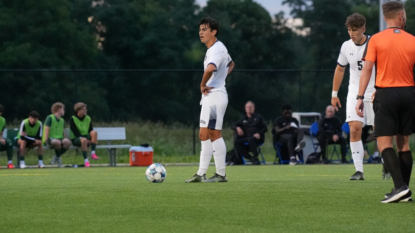 Daniel Morales Silva Readies a Free Kick