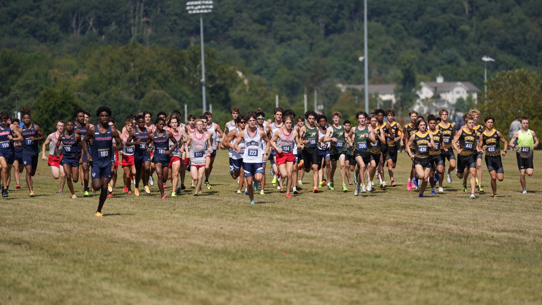 Runners Begin the 2025 Mount 5K Duals