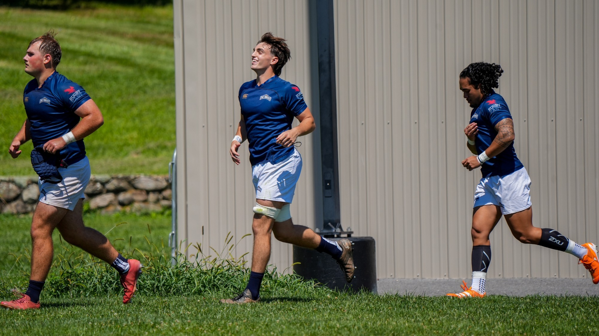 Men's Rugby Runs Out before their Scrimmage against Rocky Gorge