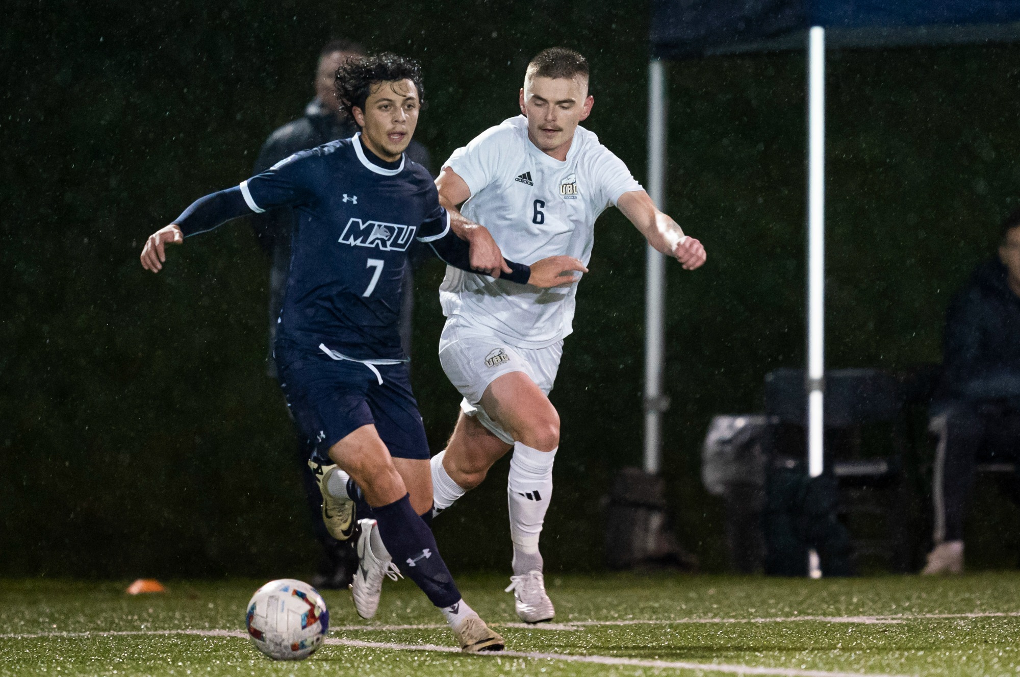 Josh Flaksman at UBC for the Canada West Men's Soccer Championship