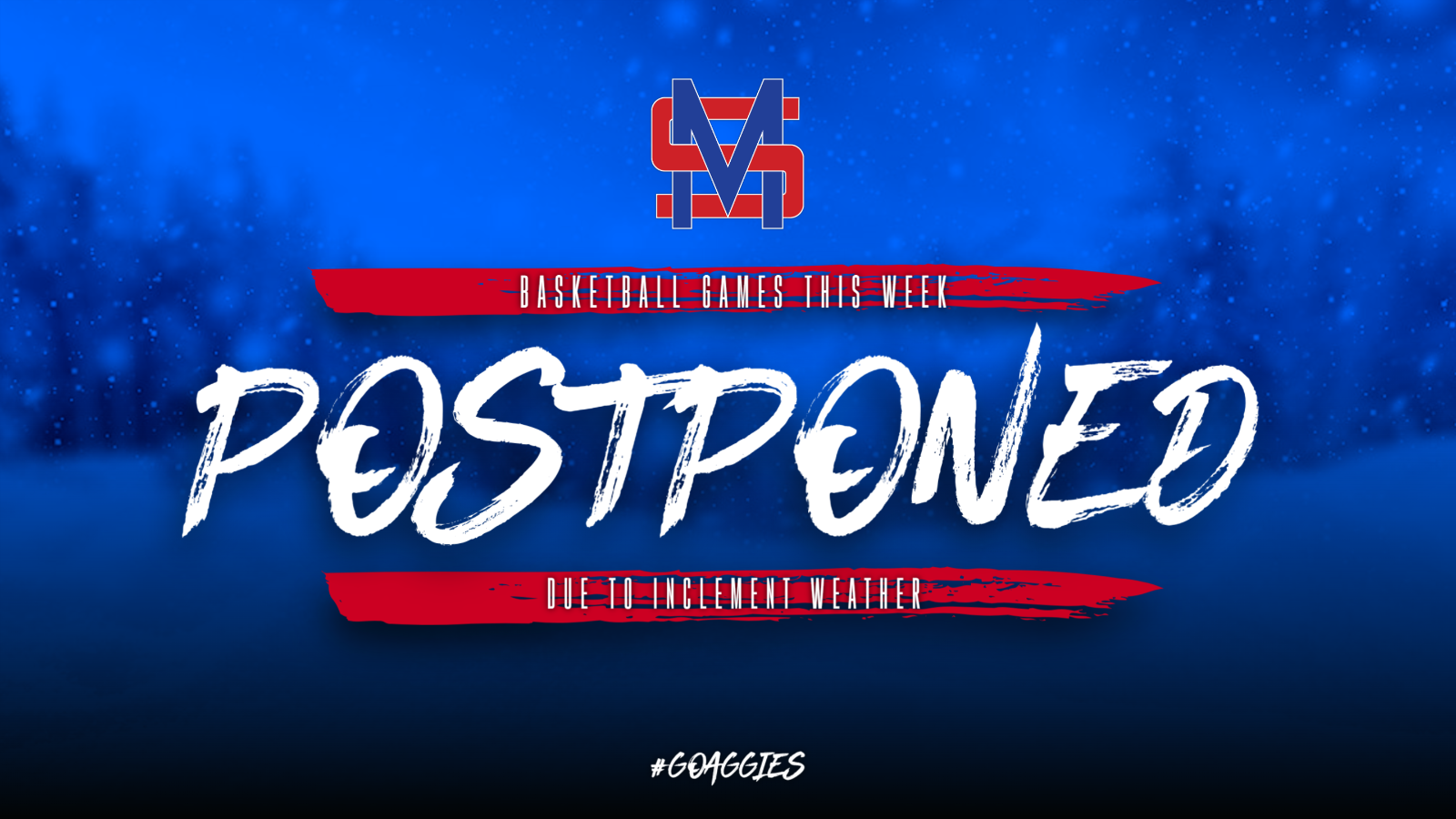 Basketball Games Moved - Postponed 