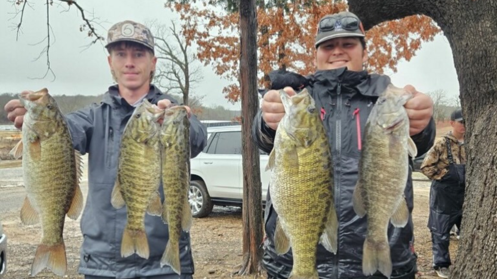 5 in a row - bass fishing