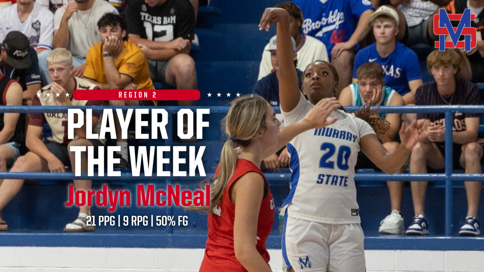 Jordyn M - Player of the Week - 3.2.26