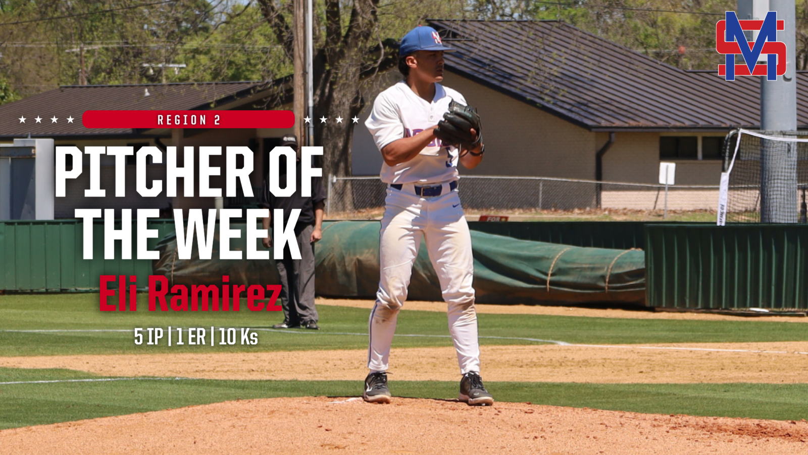 Eli Ramirez pitching in an earlier game vs. Western