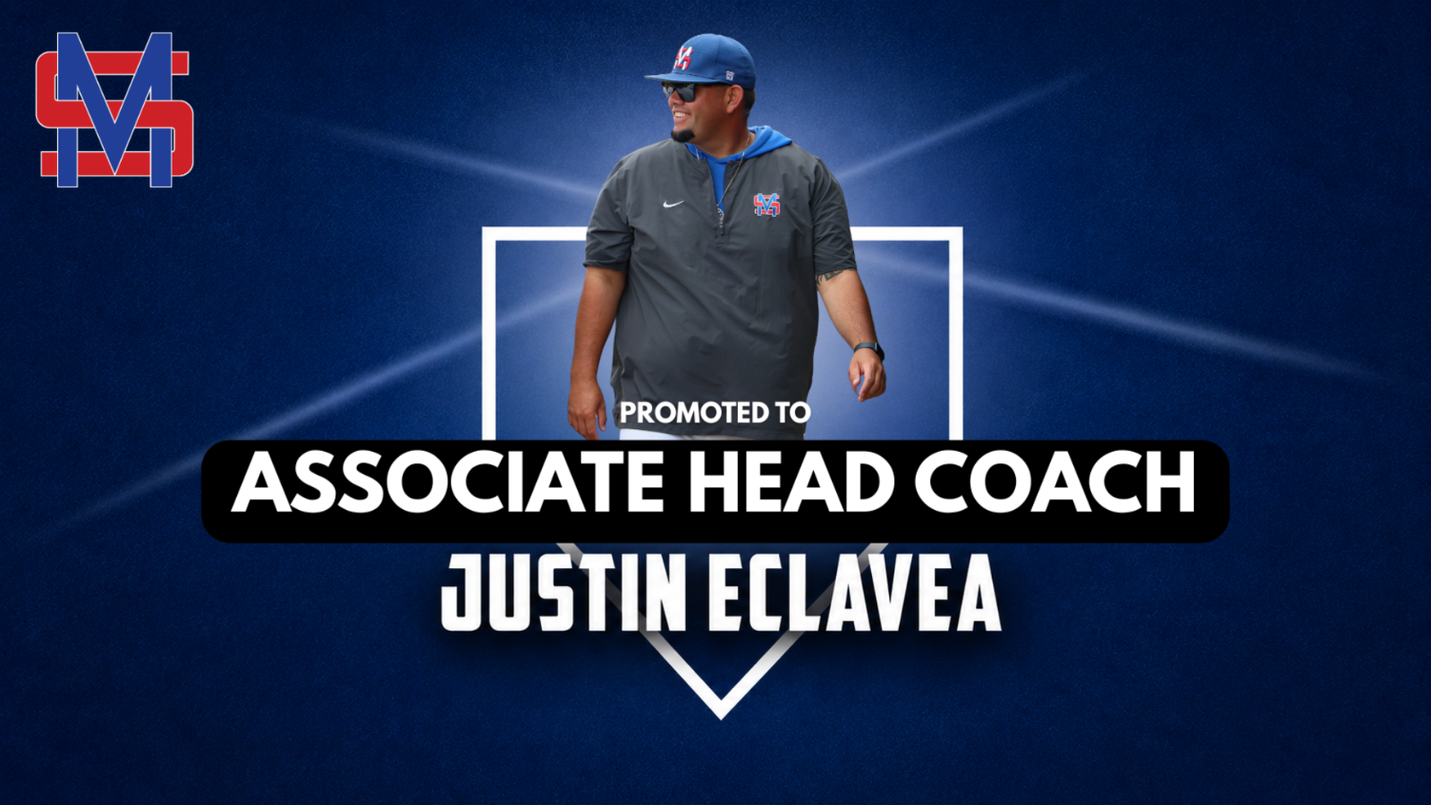 Coach Eck promoted to Associate Head Coach Graphic