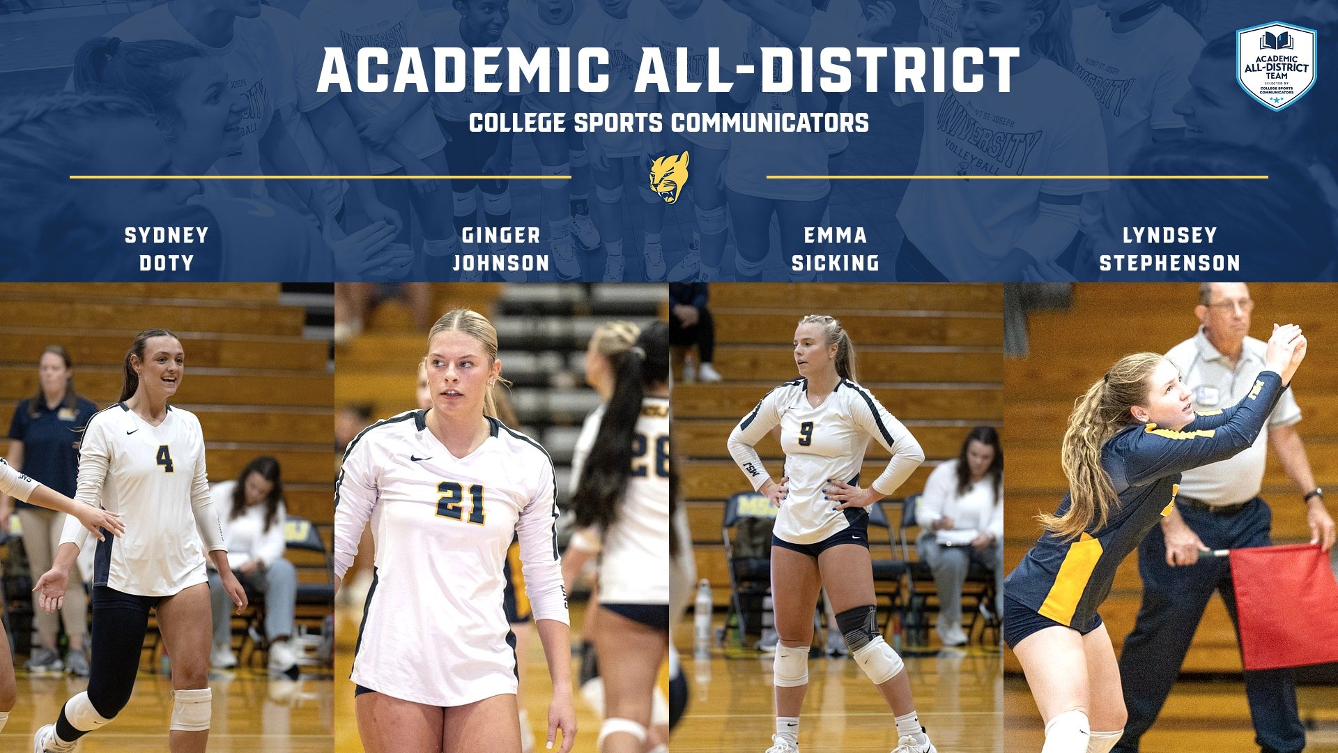 2025 Women's Volleyball Academic All-District