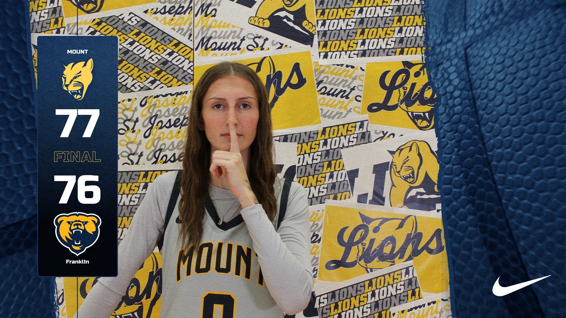 WOmen's Basketball beats Franklin