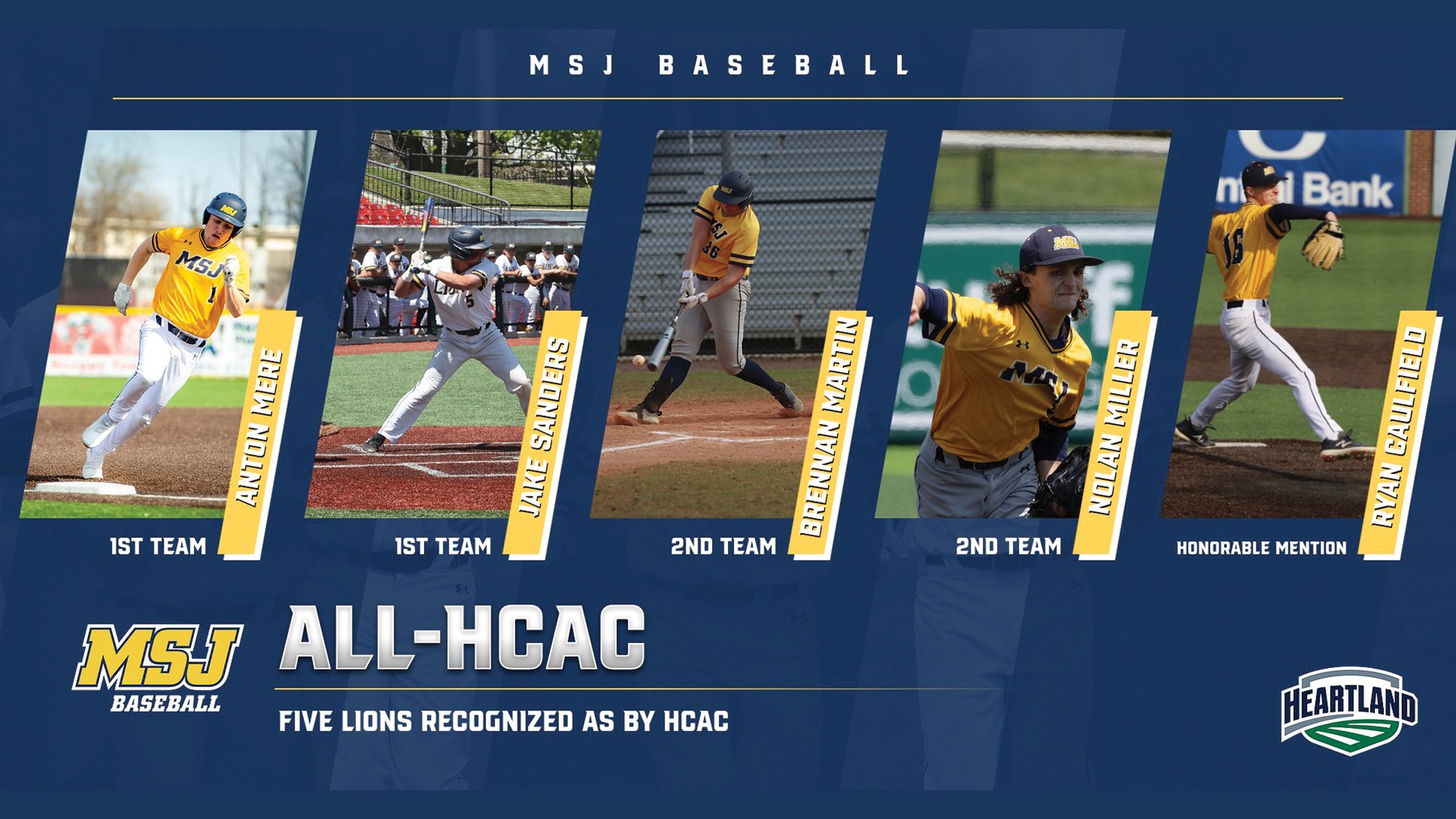 2025 Baseball All-HCAC 