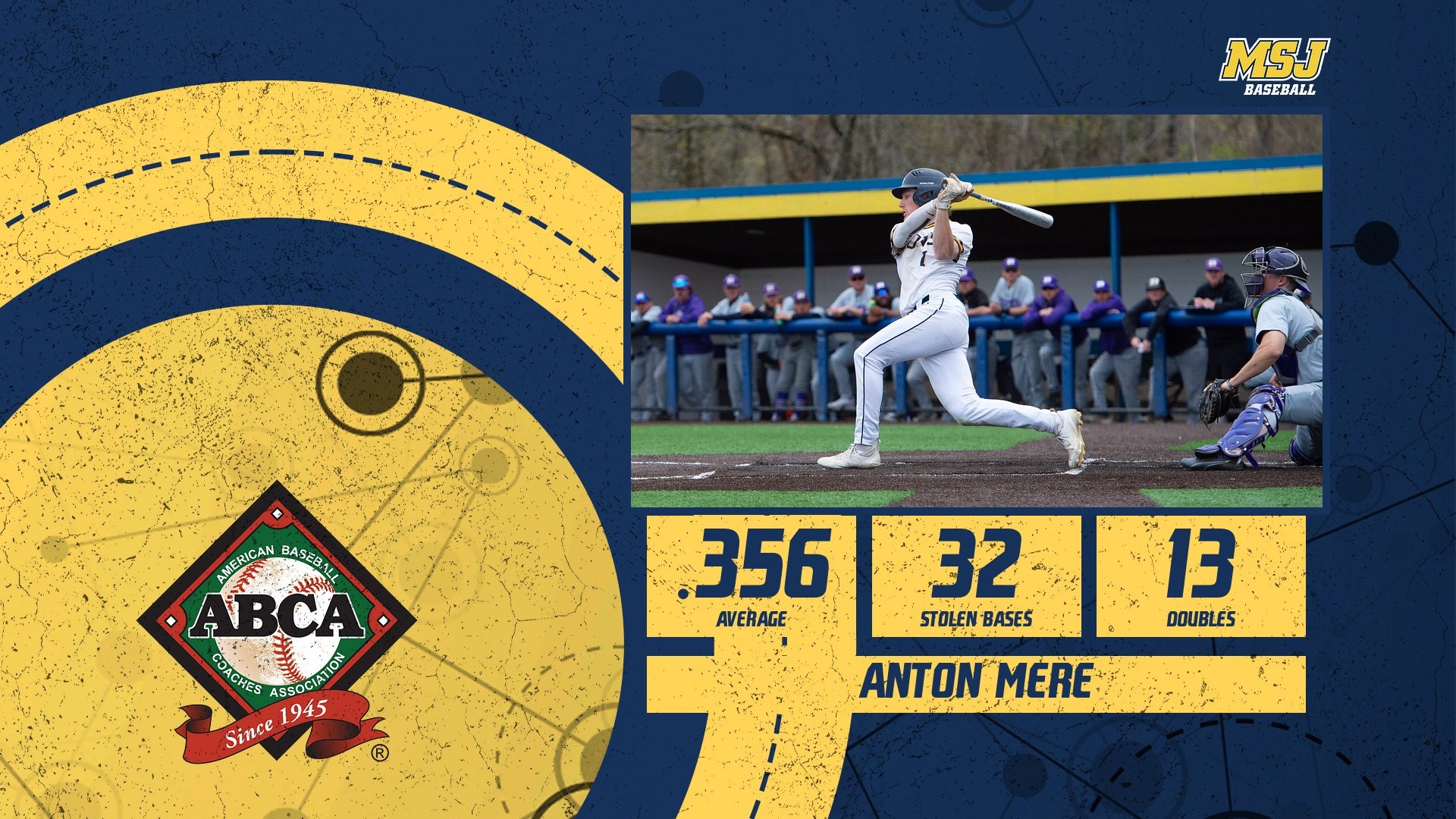 Anton Mere named ABCA All-region player