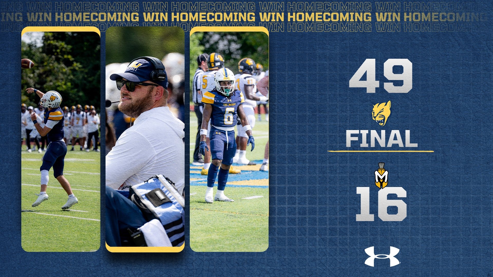 Lions beat Manchester on Homecoming