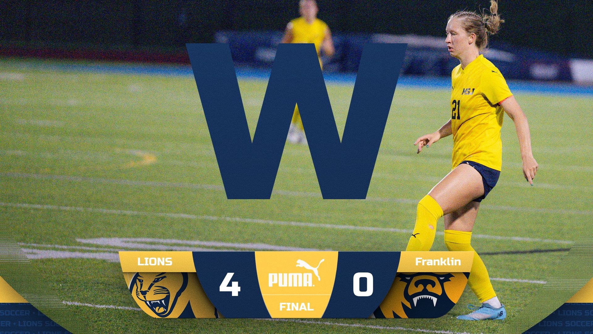 Women's Soccer beats Franklin 4-0
