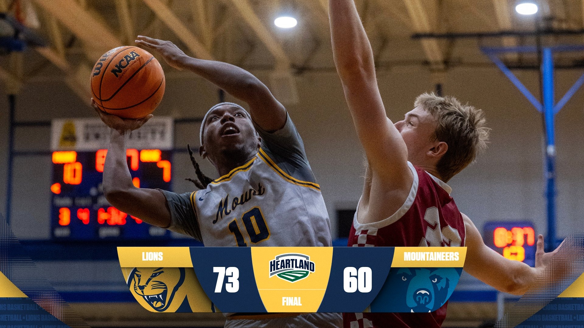 Lions Win 73-60