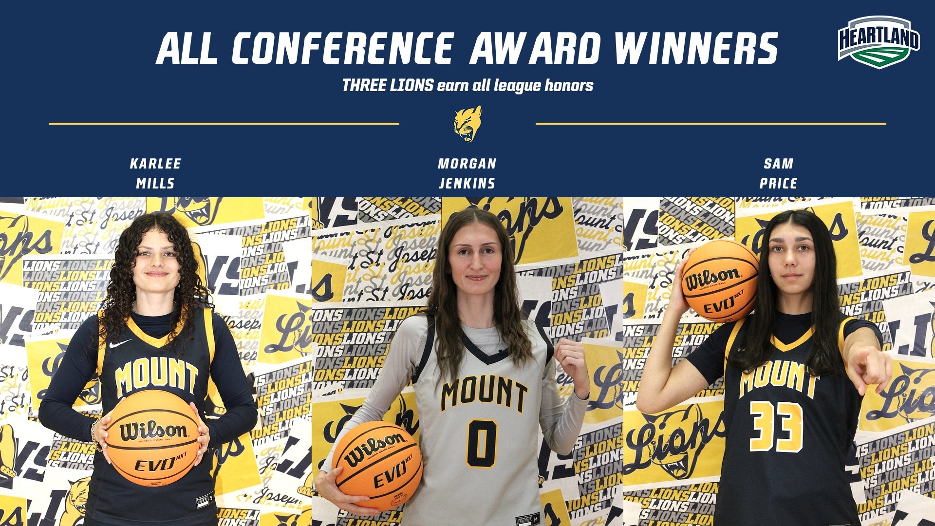 Women's Basketball Lands Three on All-HCAC list
