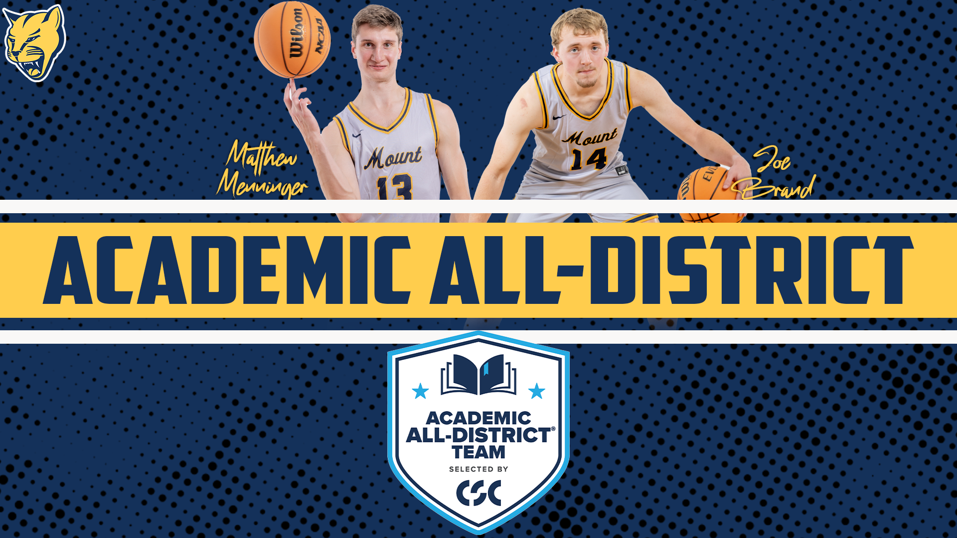2026 Academic All-District Men's Basketball