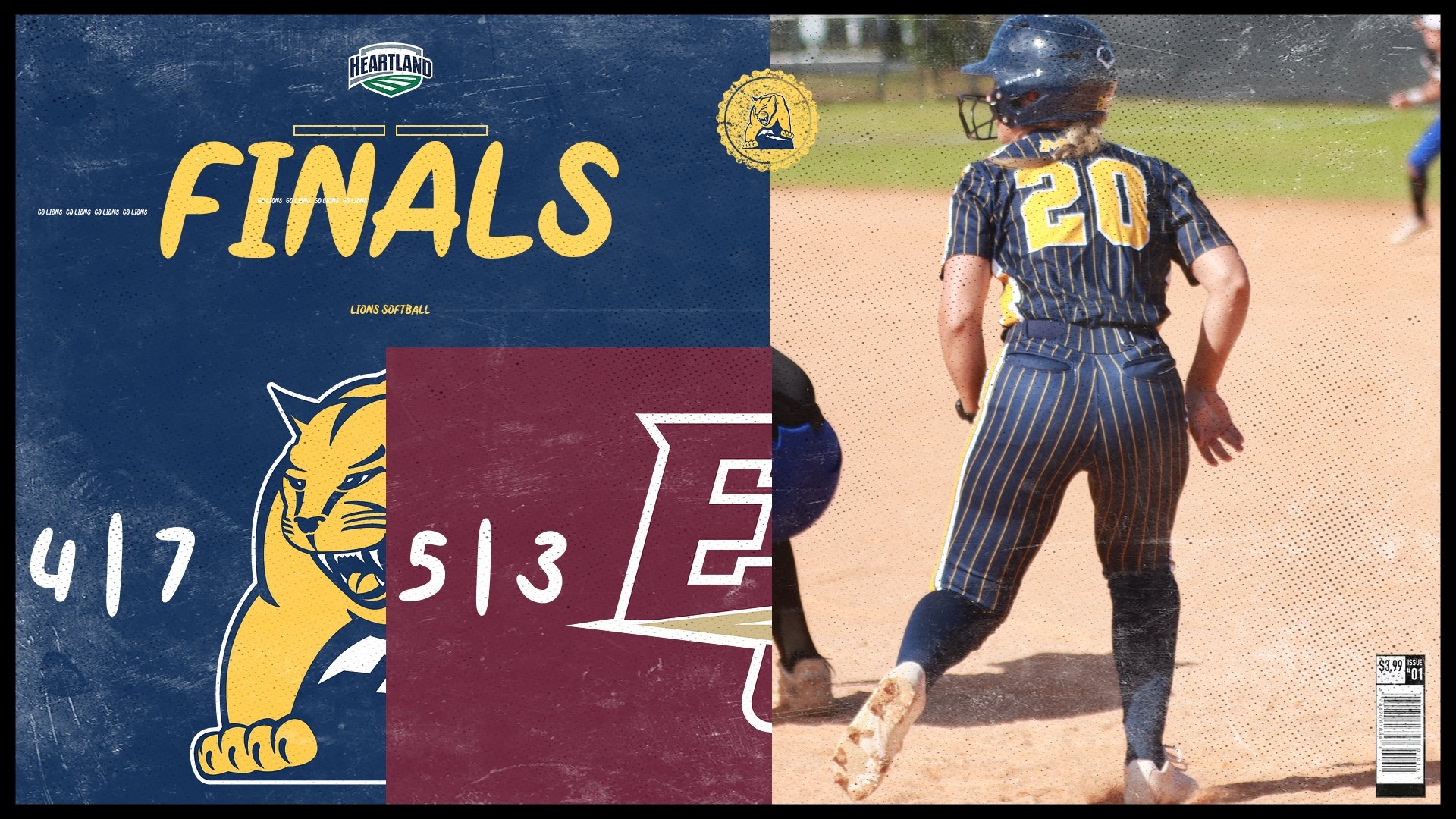 Lions Split at Earlham