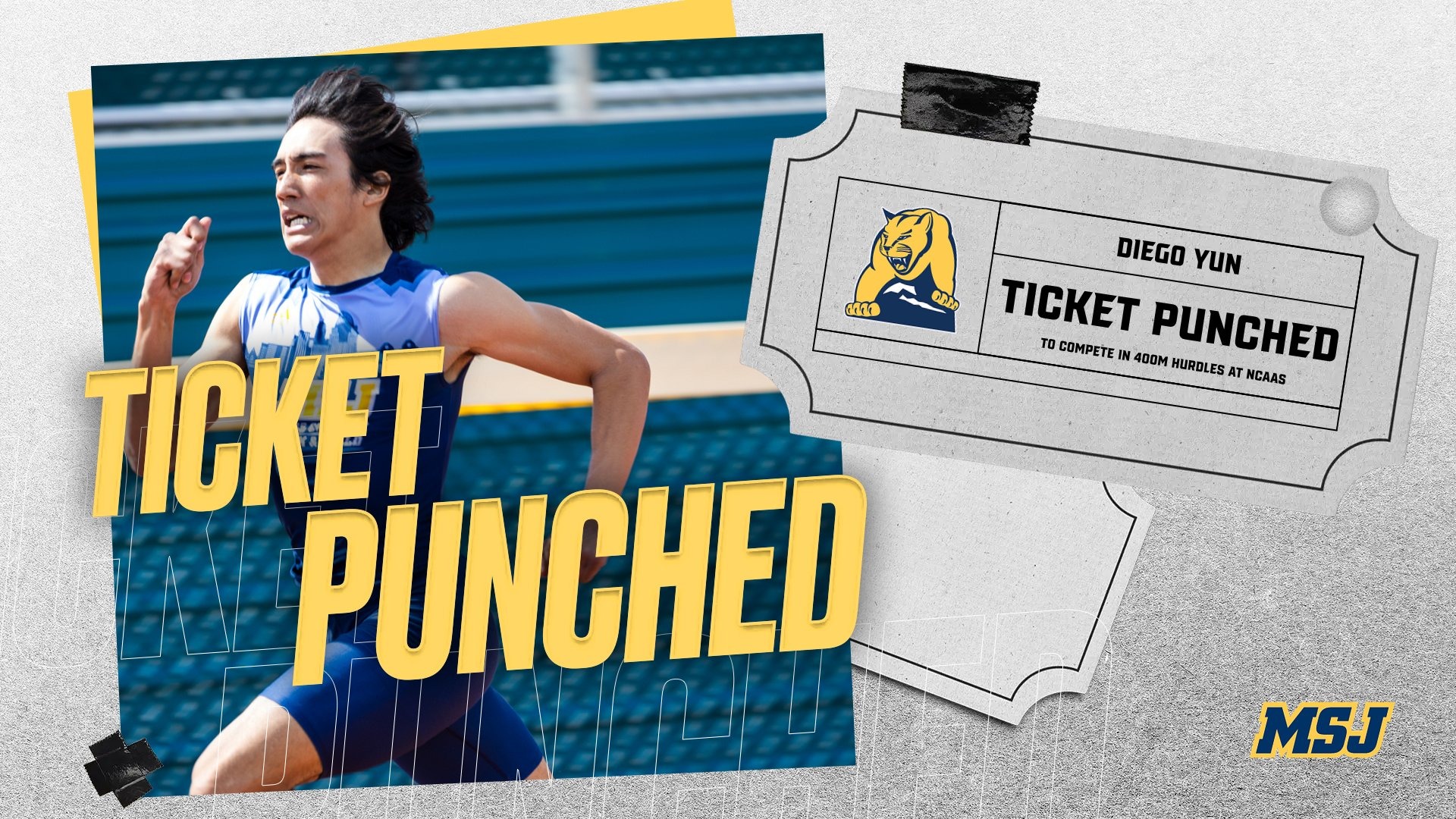 Diego Yun qualifies for DIII Nationals