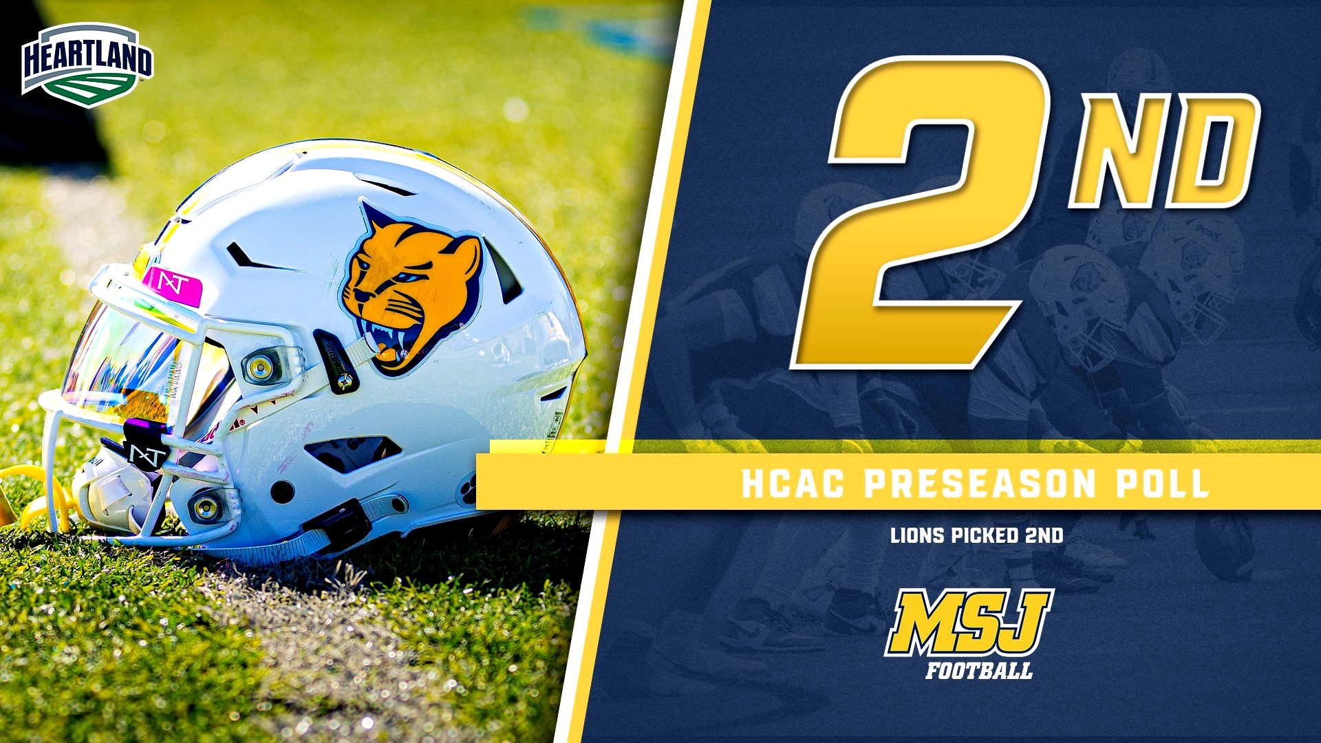 Football Picked to Finish 2nd In HCAC in 2026