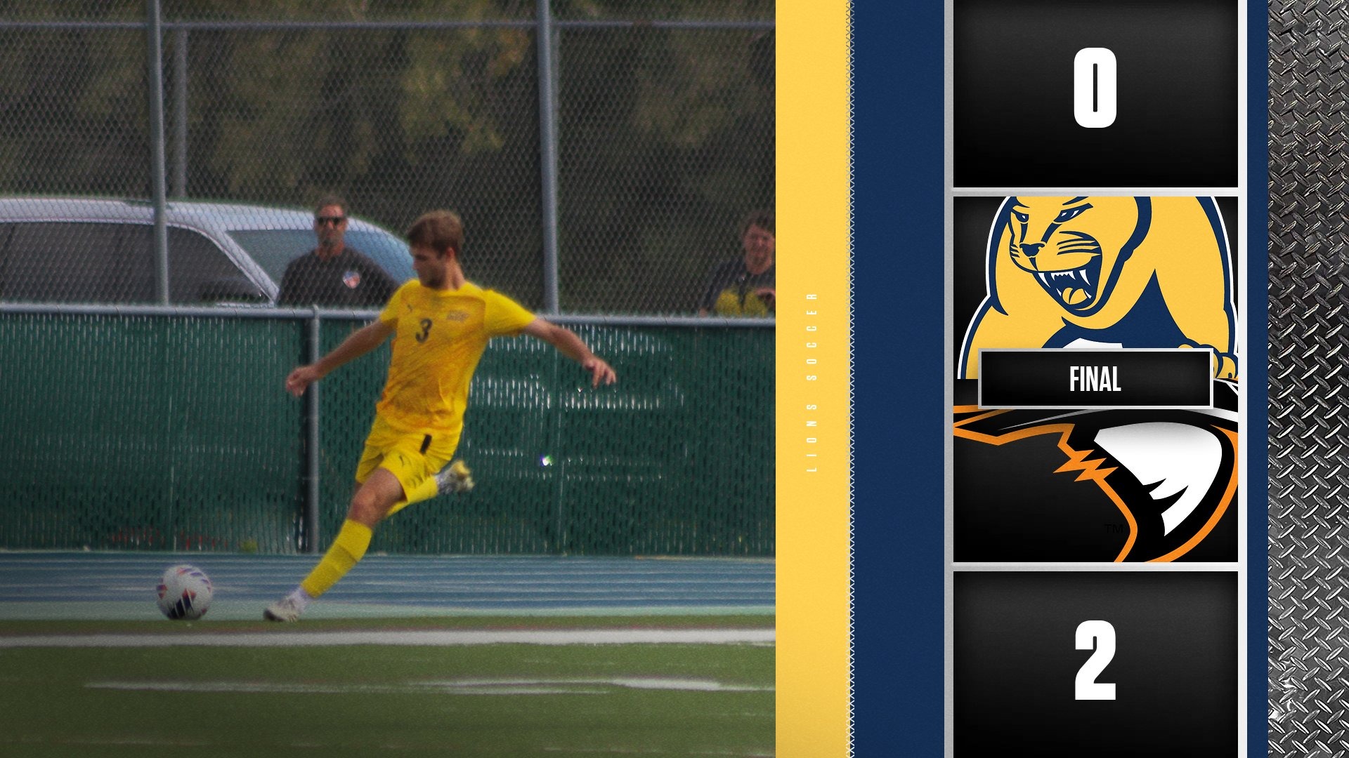 Lions Fall 2-0