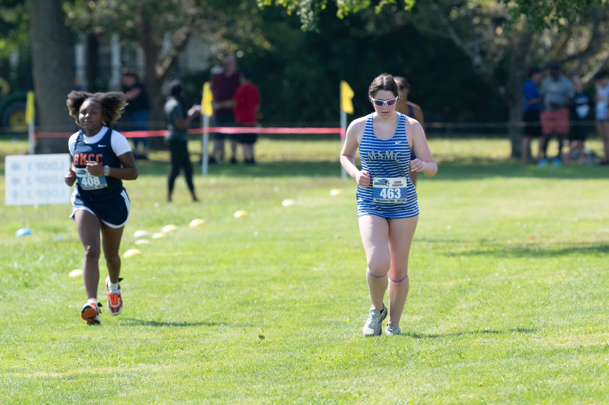 Mount Saint Mary College host an invitational XC meet at the Sports Dome in Milton on September 14, 2025.