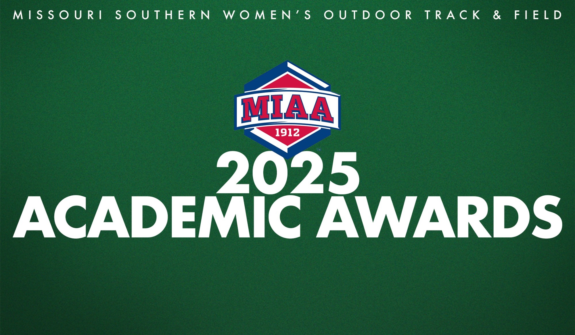 MIAA Women's Outdoor Track & Field Academic Awards