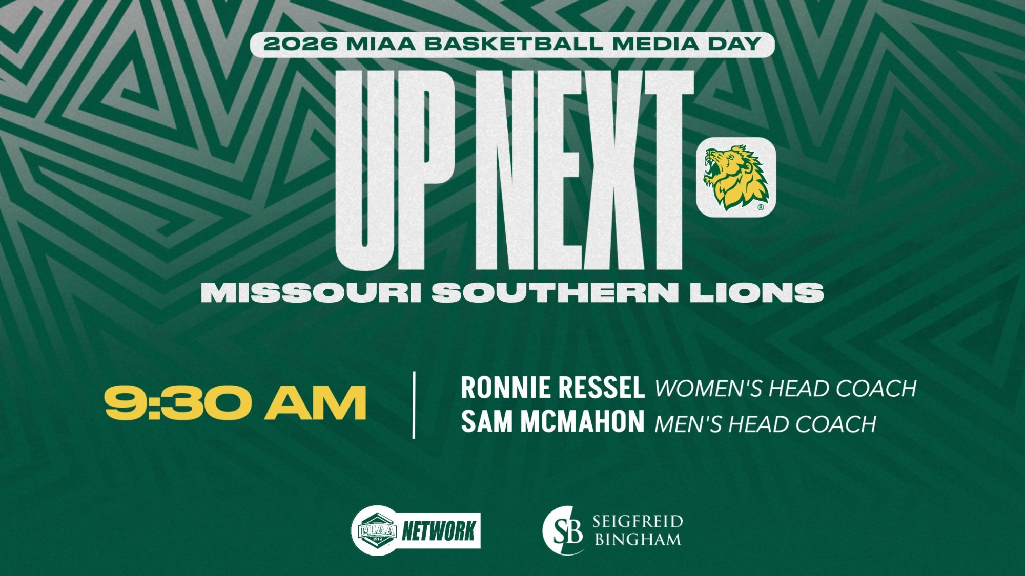 MSSU Basketball - 2026 MIAA Basketball Media Day BANNER