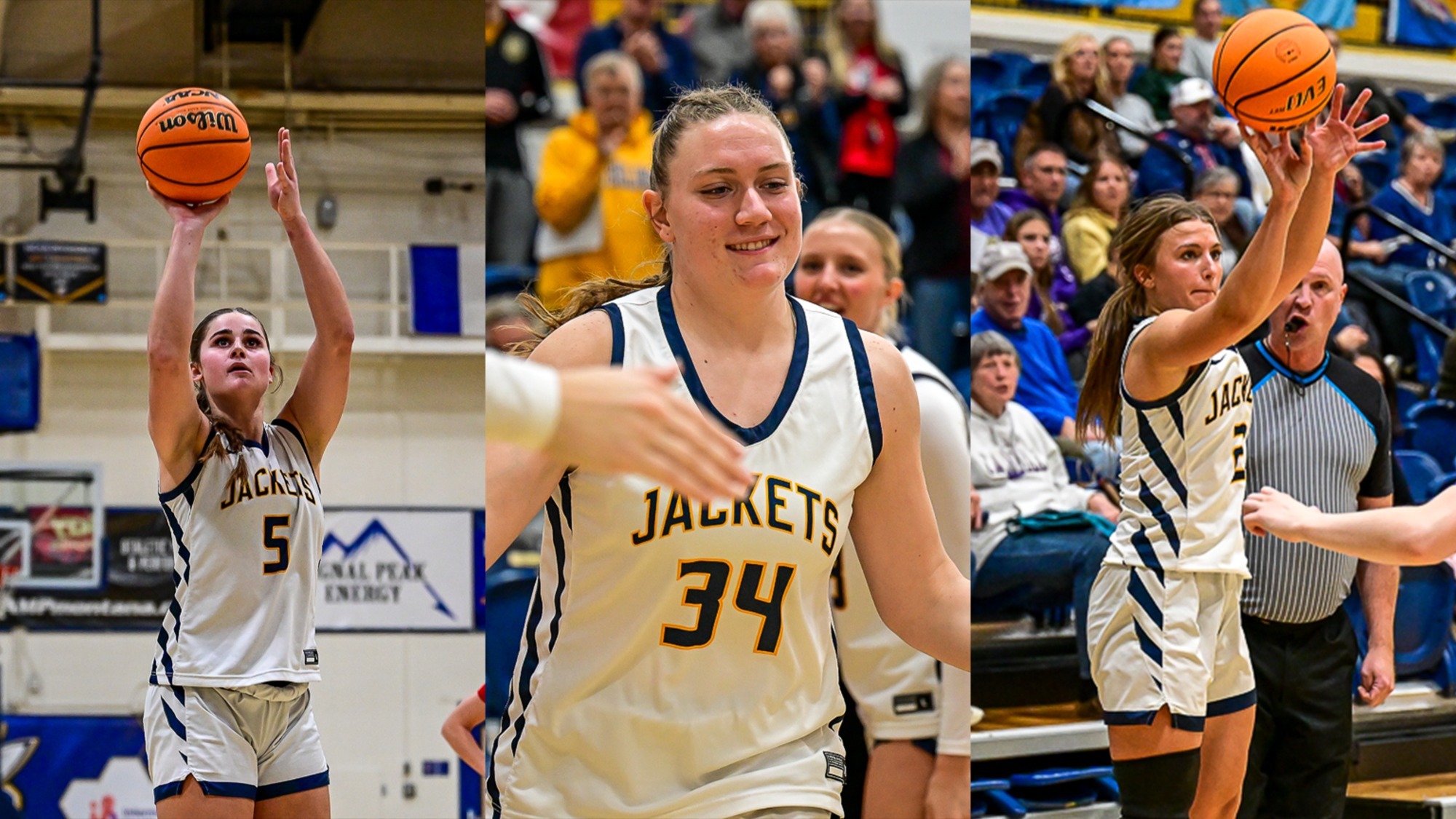 Cassie Chesnut, Rae Smart, and Layla Baumann were named to the Preseason GNAC All-Conference Team