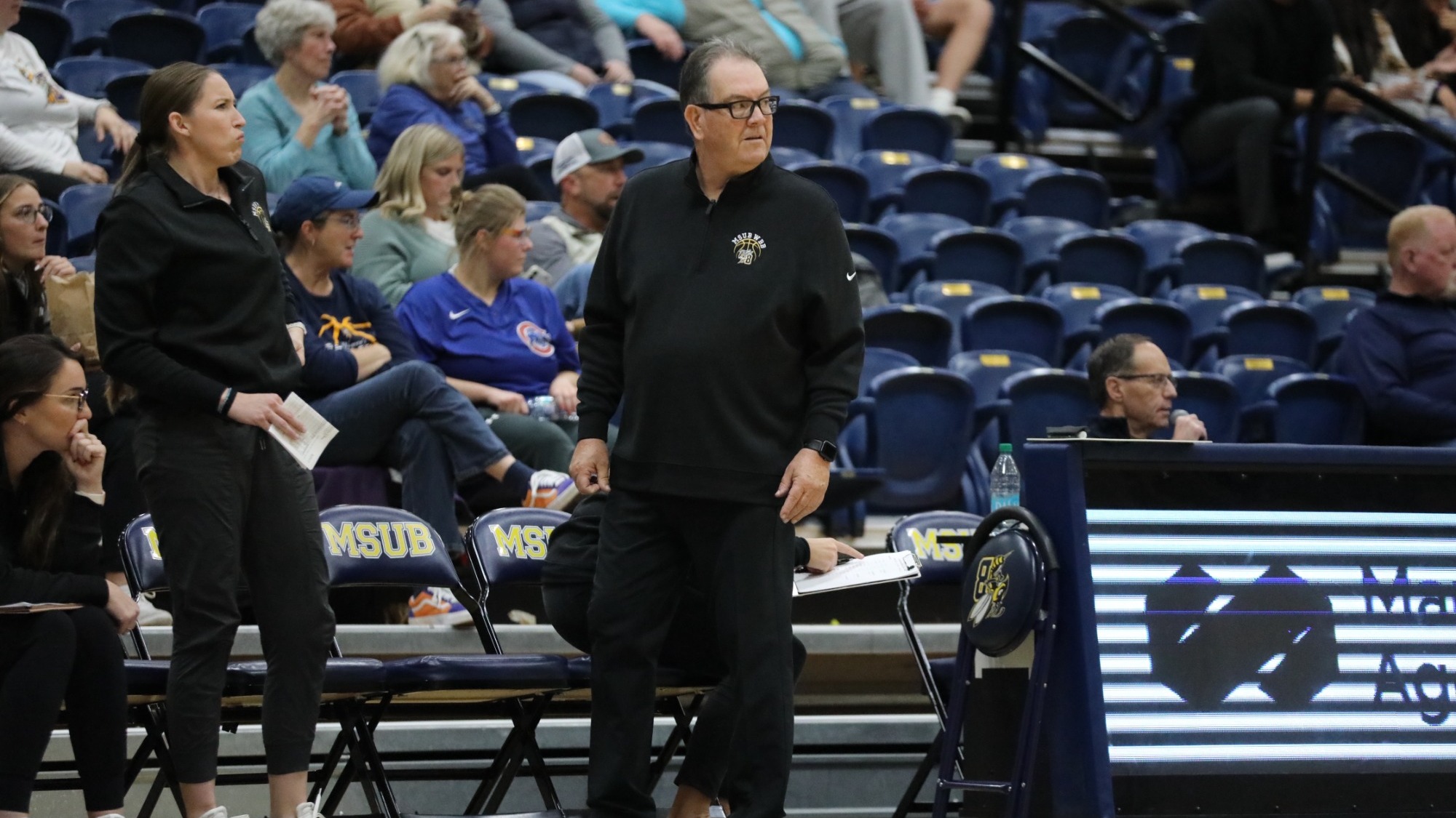 Kevin Woodin on the sidelines