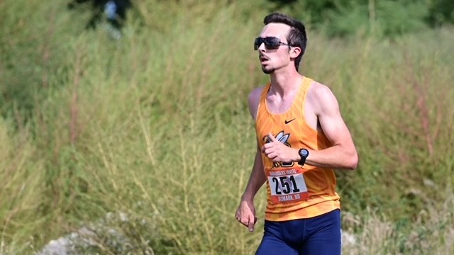 Logan Milek running