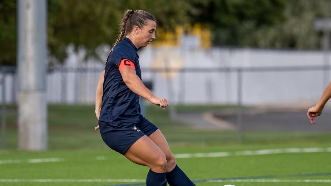 Abby Thompson taking a shot