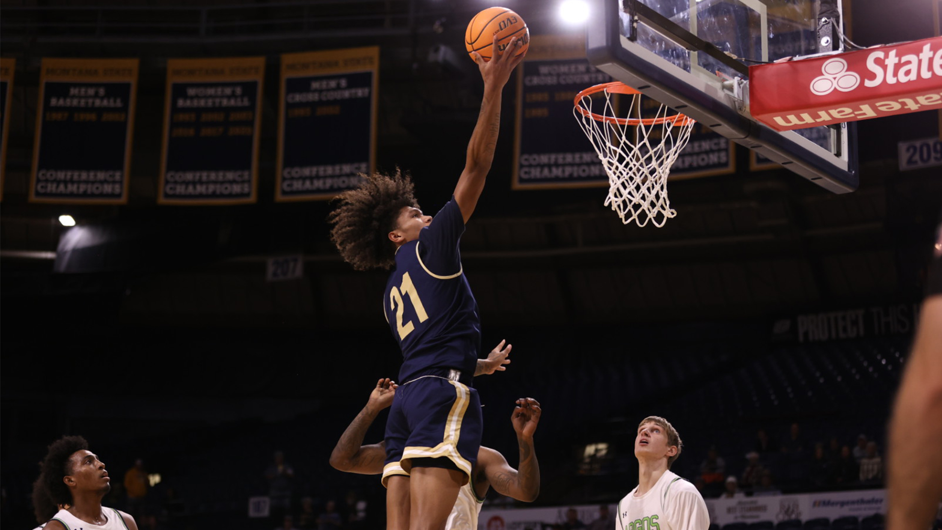 RaeQuan Battle Men's Basketball Montana State University Athletics