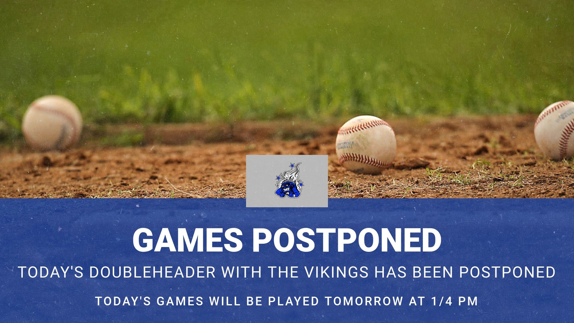 SCHEDULE UPDATE Comet Baseball game has been postponed Mayville