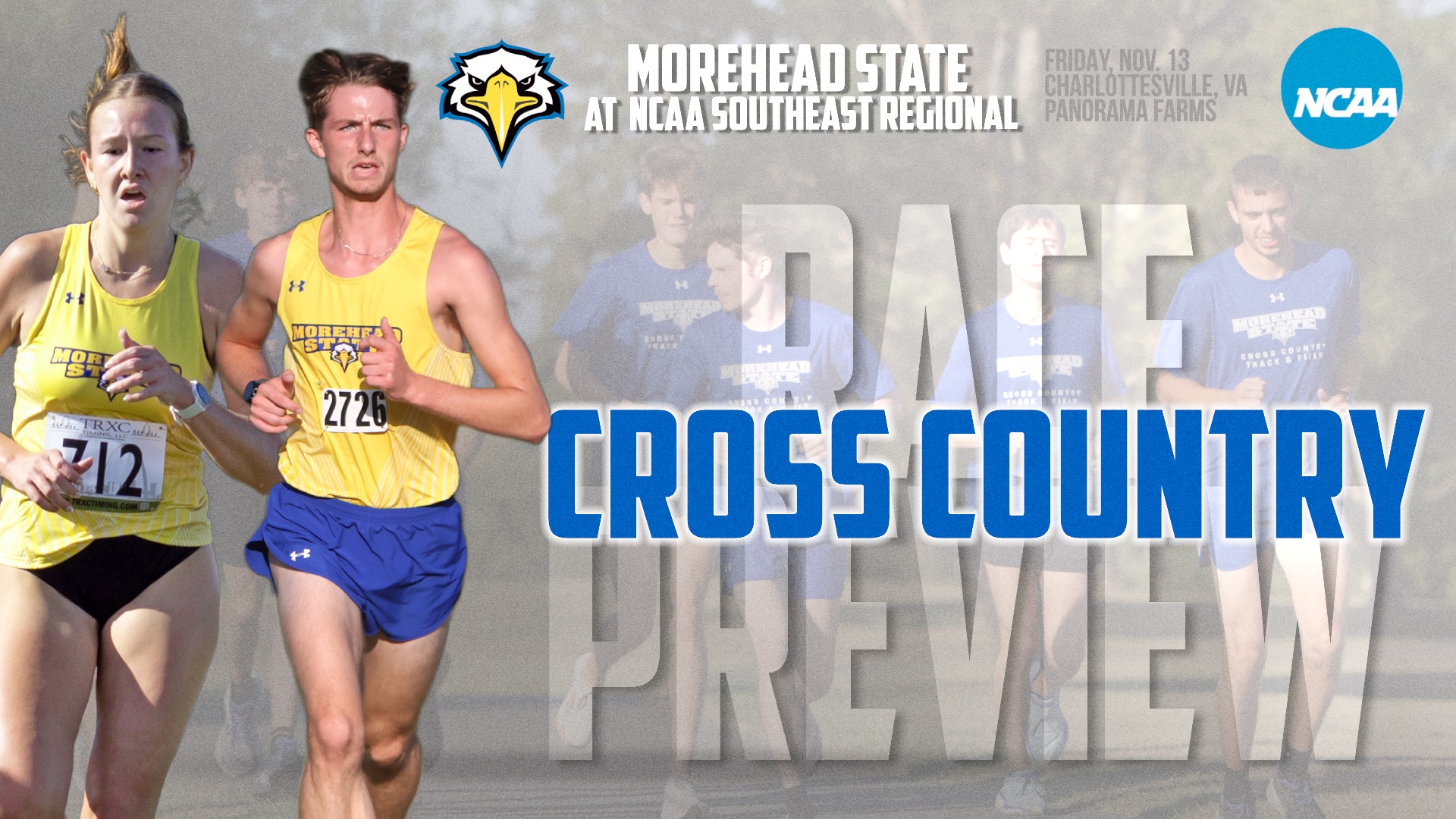 2025 NCAA Regional cross country preview graphic