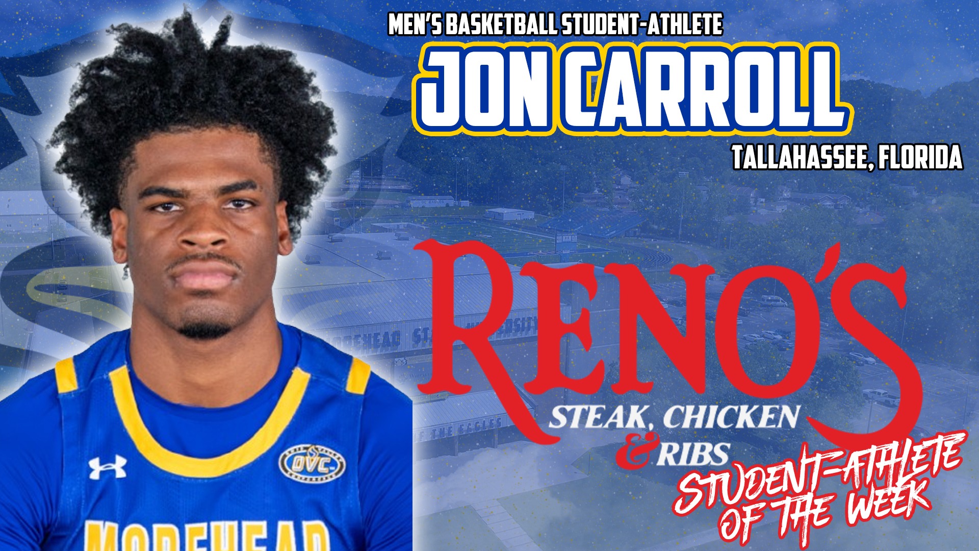 Reno's Student-Athlete of the Week - Basketball's Jon Carroll
