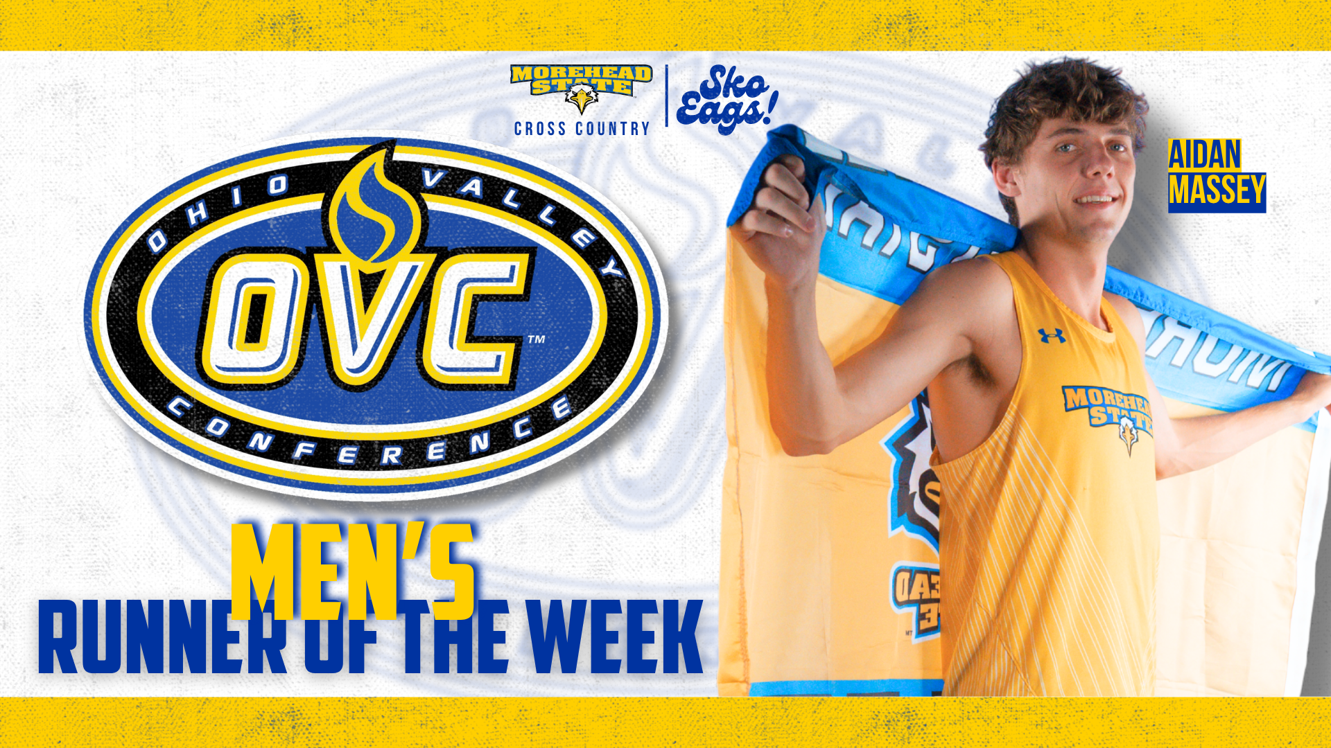 Aidan Massey OVC co-Runner of the Week graphic