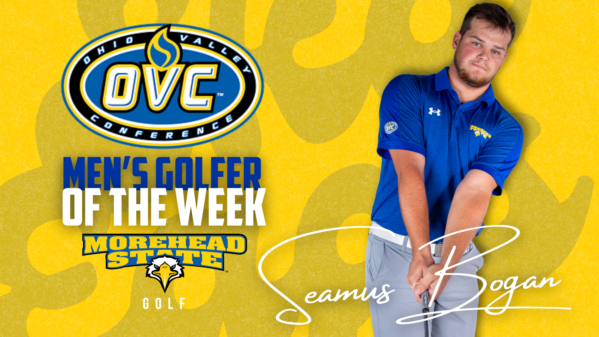 Seamus Bogan OVC Golfer of the Week