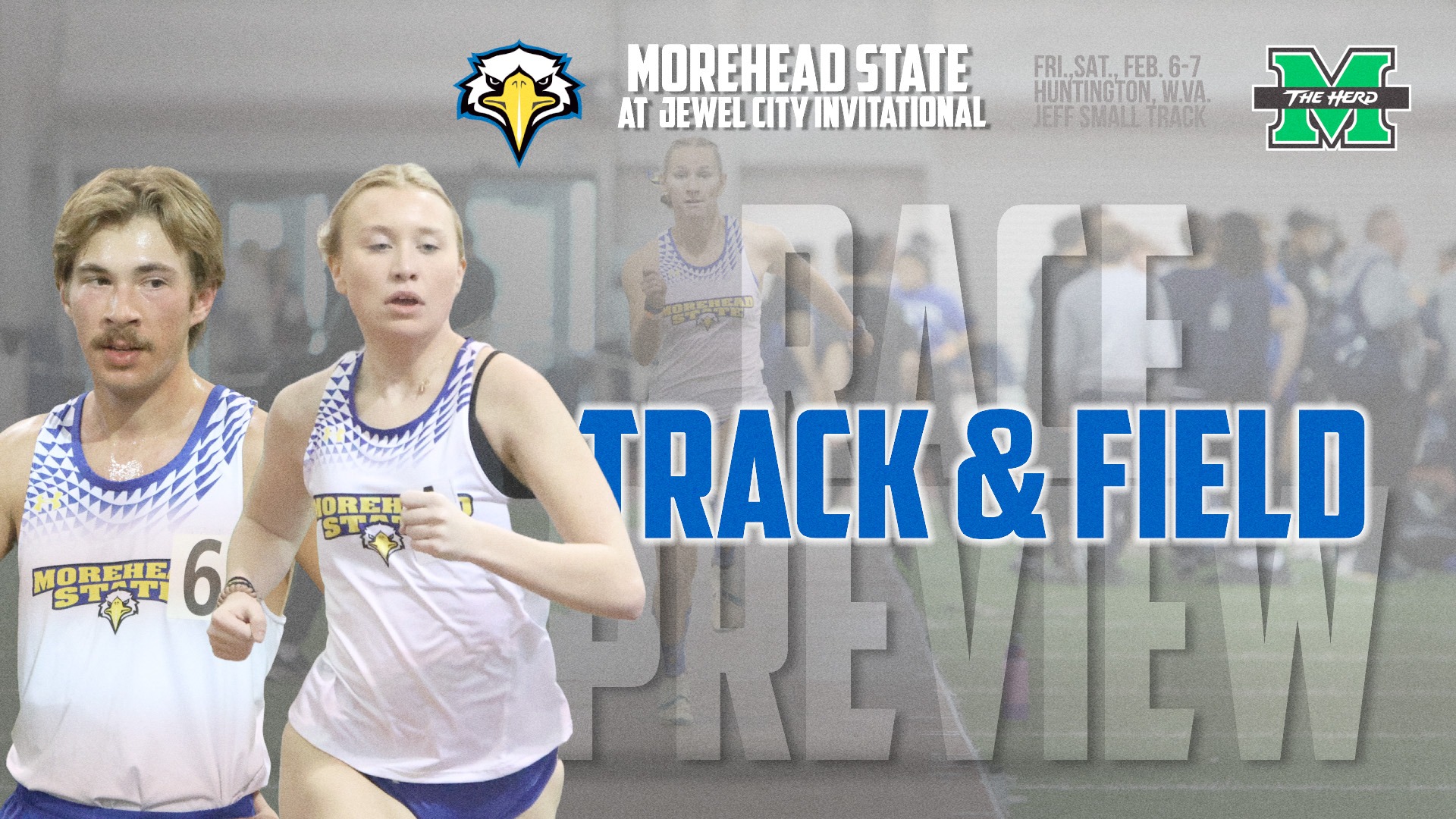 2025-26 Marshall Jewel City Invitational Track & Field graphic