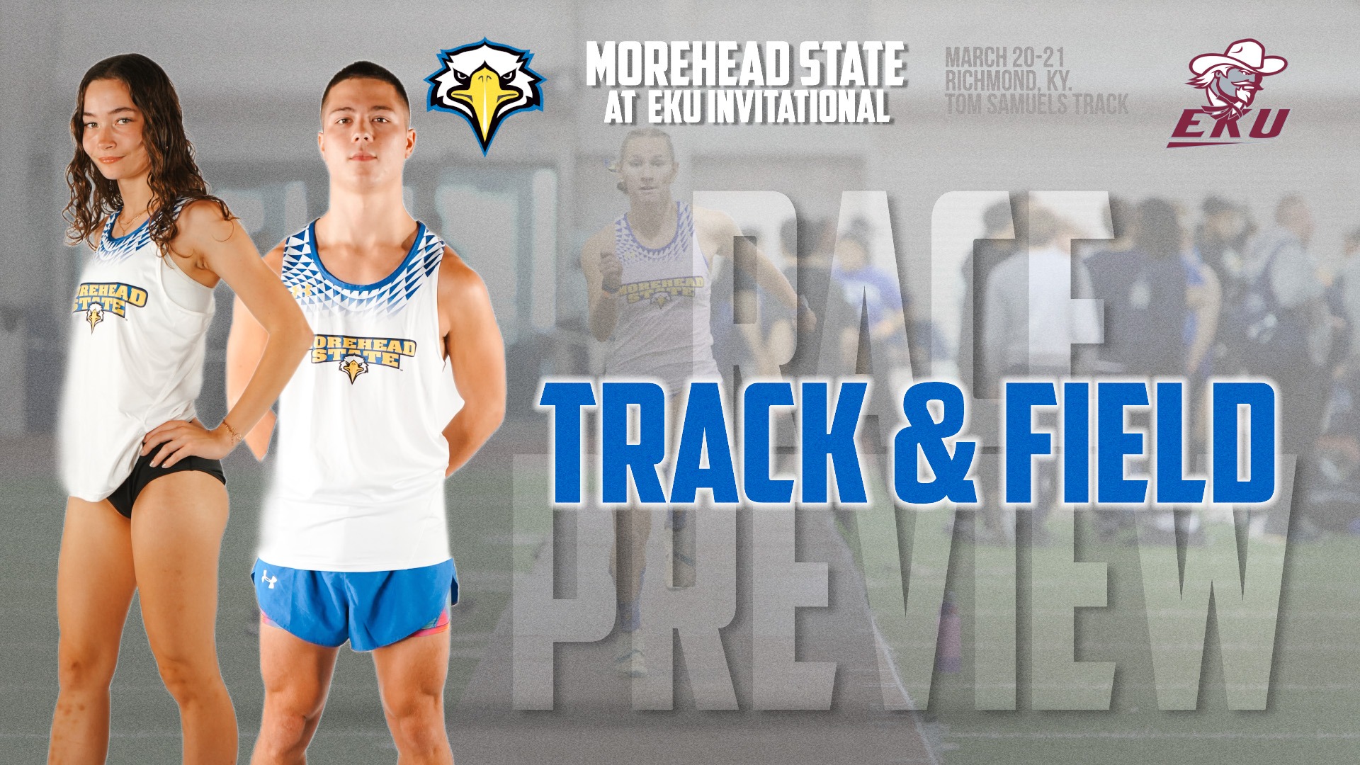 2026 Outdoor Track & Field at EKU Invite graphic