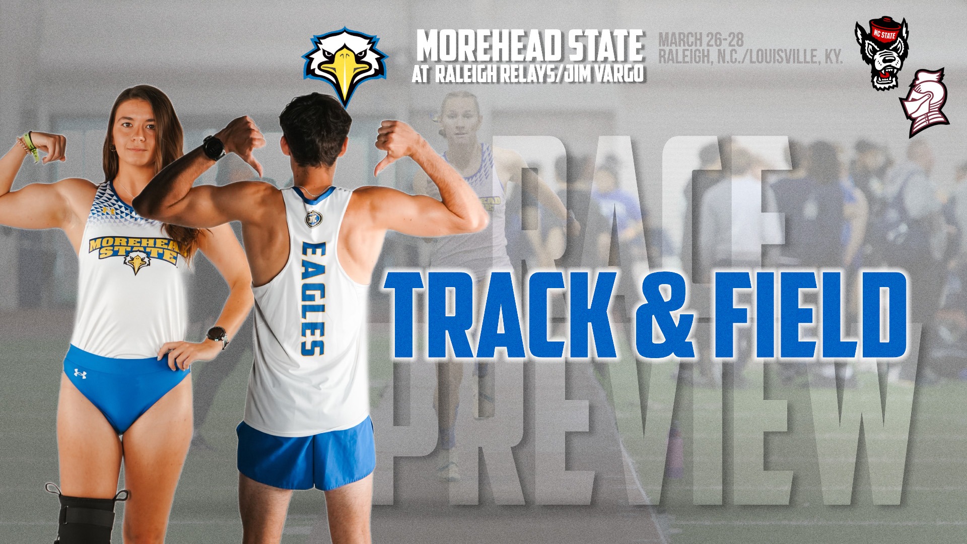 2026 Raleigh Relays & Jim Vargo Invitational graphic