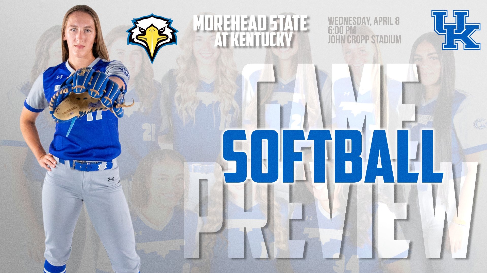 2026 Softball at Kentucky graphic