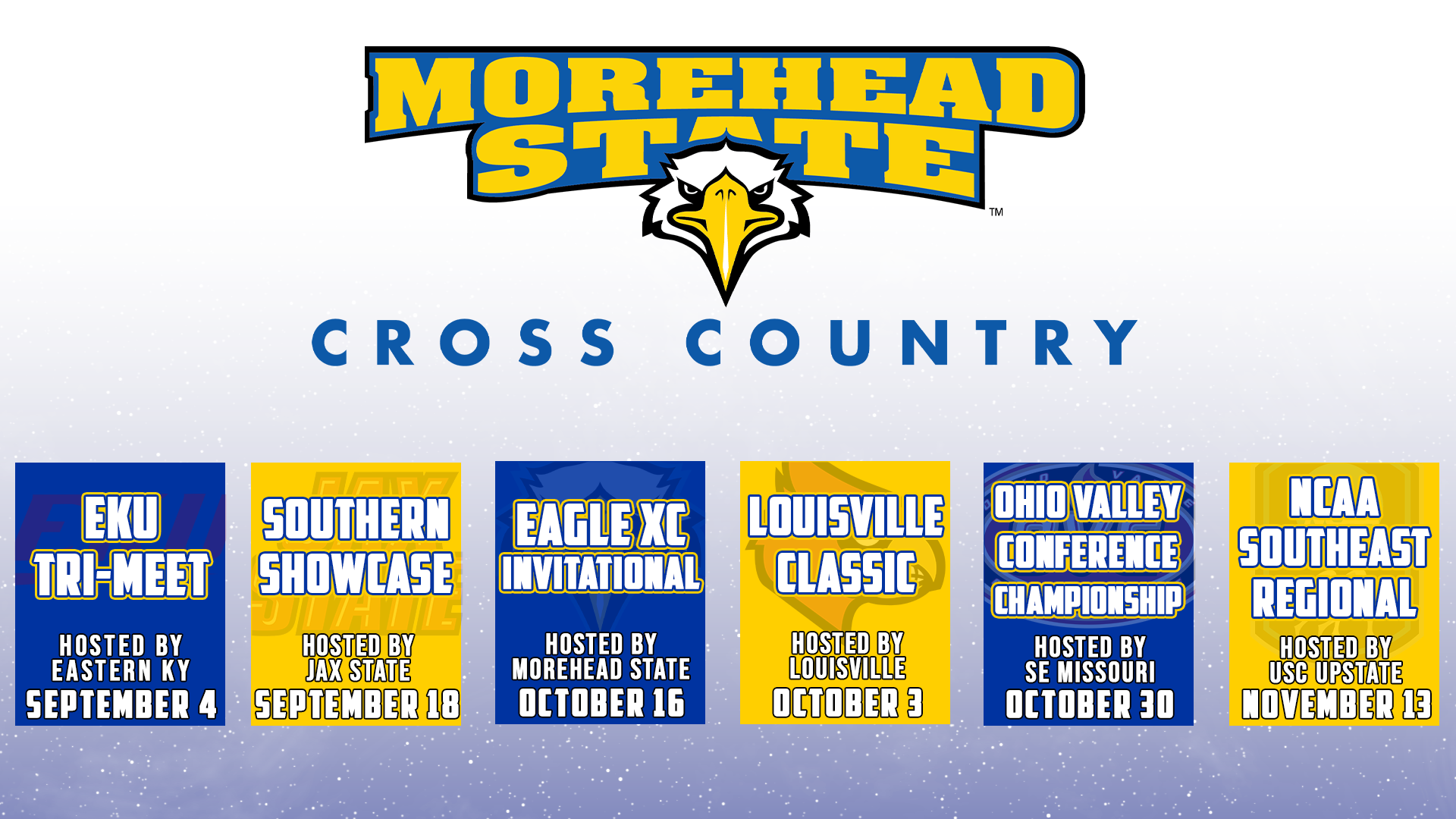 2026 Cross Country Schedule Graphic