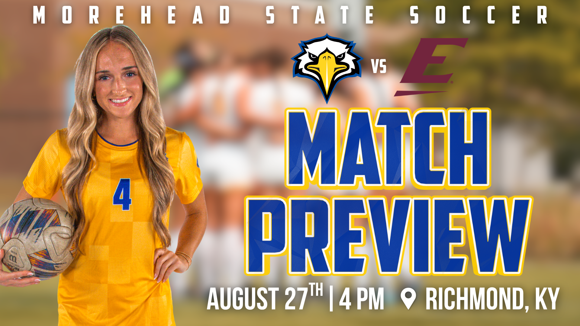 Morehead State travels to Richmond, Kentucky, to take on Eastern Kentucky Colonels