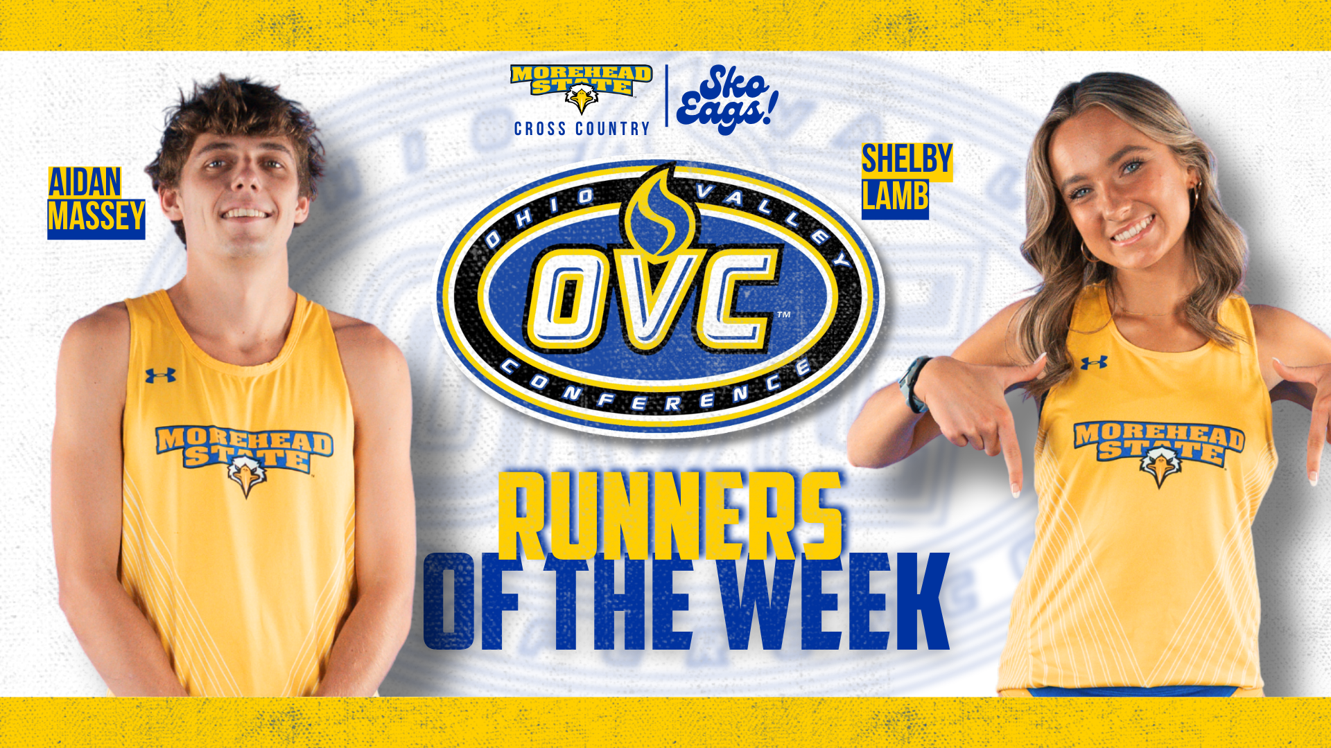2026 Sept. 23 OVC Runners of the Week graphic