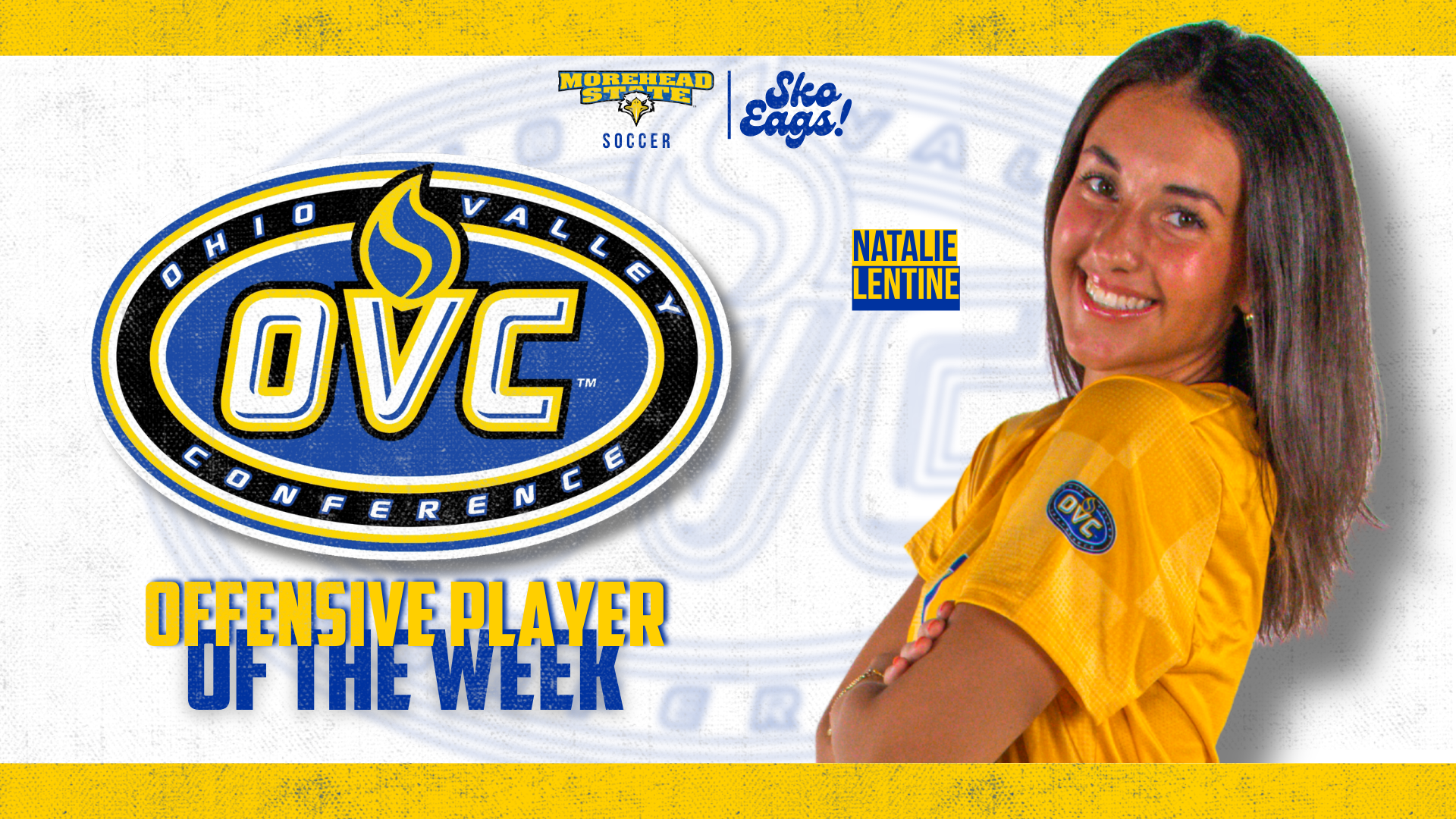 Natalie Lentine OVC Offensive Player of the Week