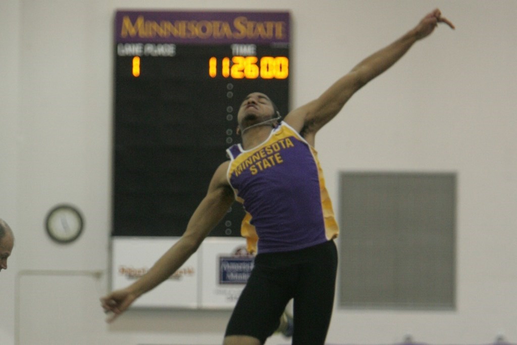 David Pearcill Men's Track and Field Minnesota State University