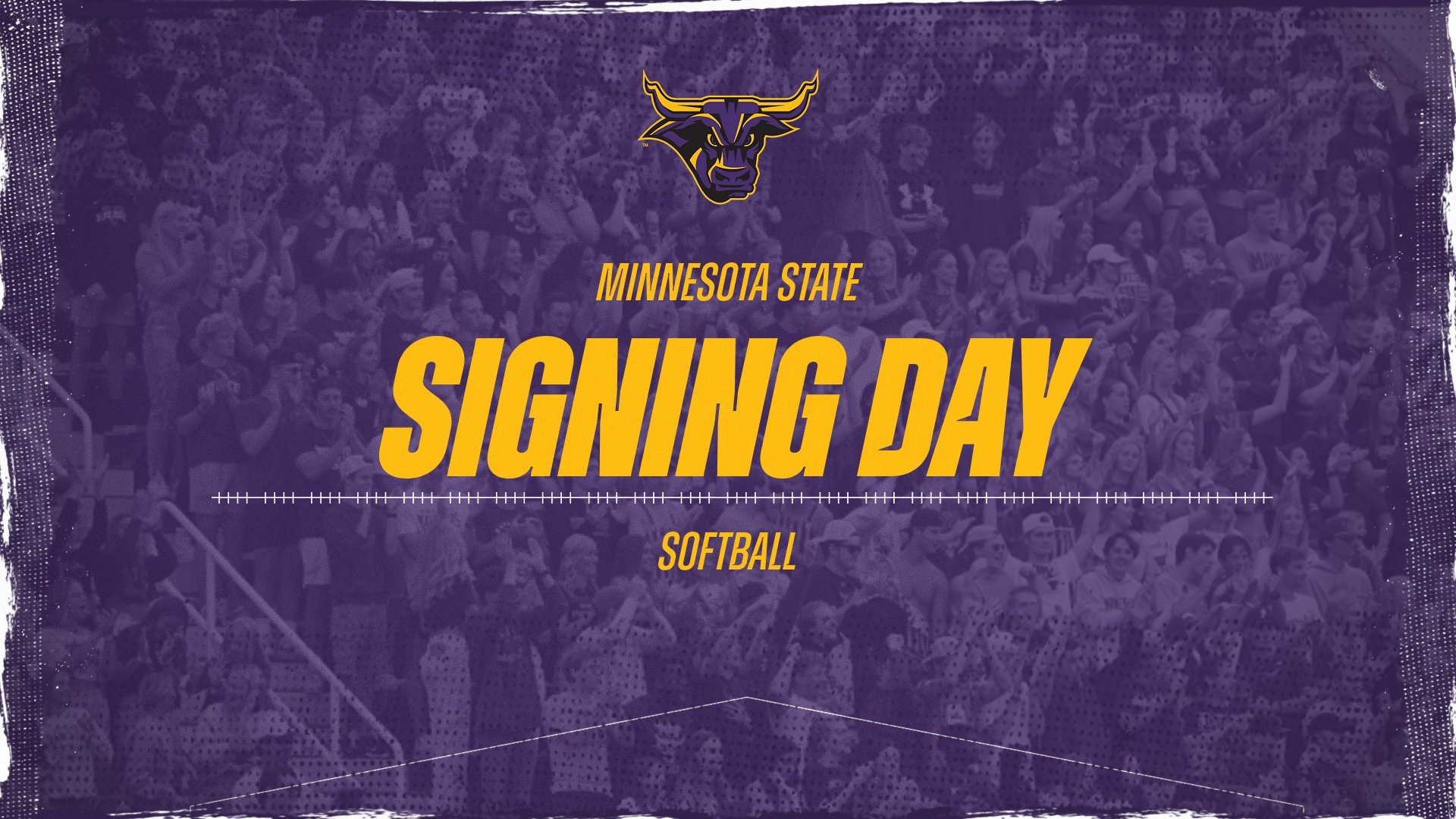 A graphic for softball signing day on Nov. 12, 2025